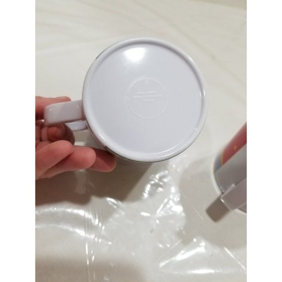 Pooh and Mickey Mouse Set of 2 Toddler Kids Melamine Glassware Handles - Picture 6 of 8